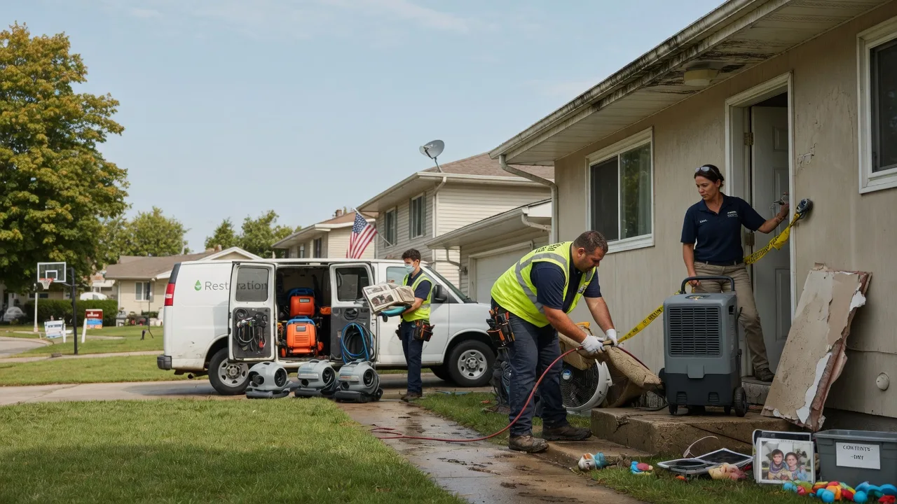Water Damage Restoration in Denver, IA near me
